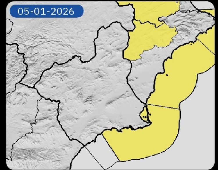 Meteorología activa aviso amarillo por fenómenos costeros en la Región para este lunes día 5