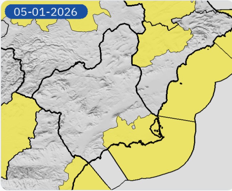 Meteorología actualiza avisos por fenómenos meteorológicos adversos para este lunes 5 de enero