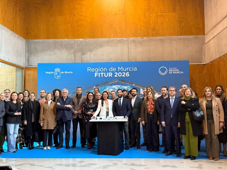 Mazarrón Deportes y Naturaleza presente un año más en FITUR. "La Región presentará en FITUR 2026 la nueva campaña 'Felicidad de la buena' y una oferta turística más experiencial para todo el año