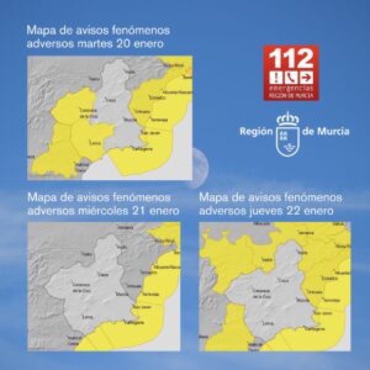 Meteorología prolonga el aviso amarillo por temporal en la costa hasta pasado mañana