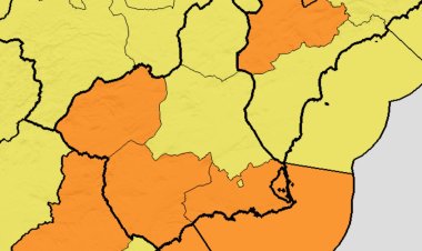Meteorología emite avisos de nivel naranja para mañana viernes por rachas de viento que pueden llegar a los 90 km/h en algunas comarcas