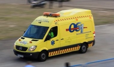 Sanitarios no han podido salvar la vida de un motorista fallecido en accidente de tráfico ocurrido en carretera de Ramonete, Lorca