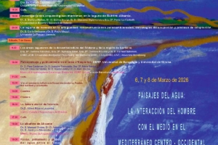 Nueva edición de “Phicaria” “Paisajes del agua: la interacción del hombre con el medio en el Mediterráneo Centro–Occidental”