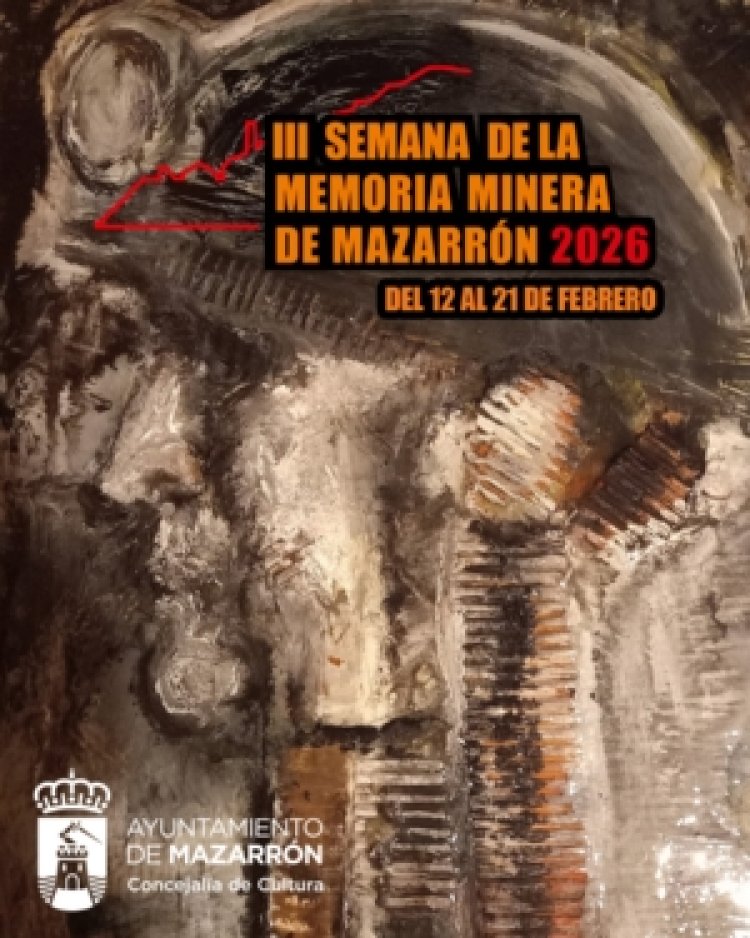 Presentada la III Semana de la Memoria Minera de Mazarrón 2026, que se celebrará del 12 al 21 de febrero