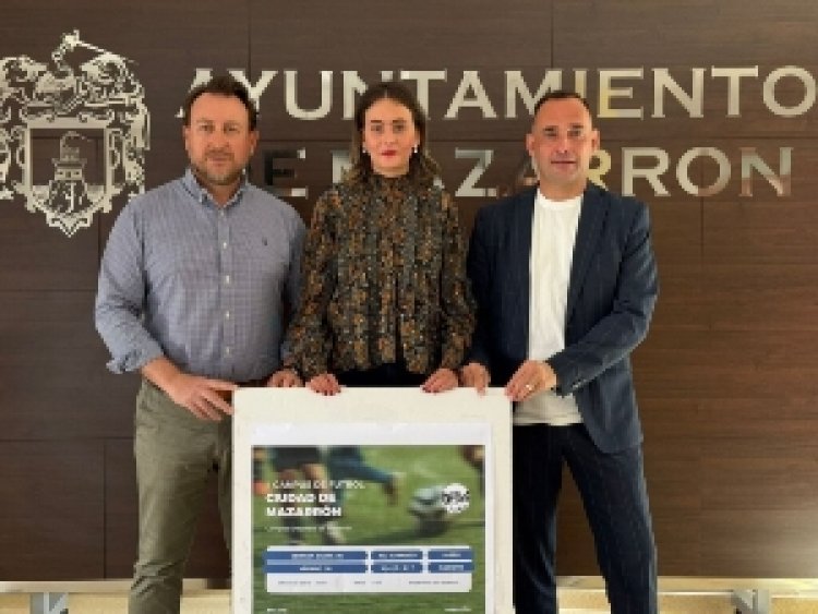 La Concejalía de Deportes presenta el II Campus de Fútbol Ciudad de Mazarrón tras el éxito de la pasada edición