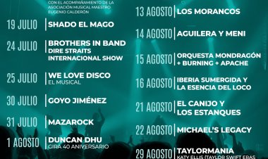 Mares de Papel avanza los primeros espectáculos de su programación 2026 con música, humor y grandes tributos internacionales