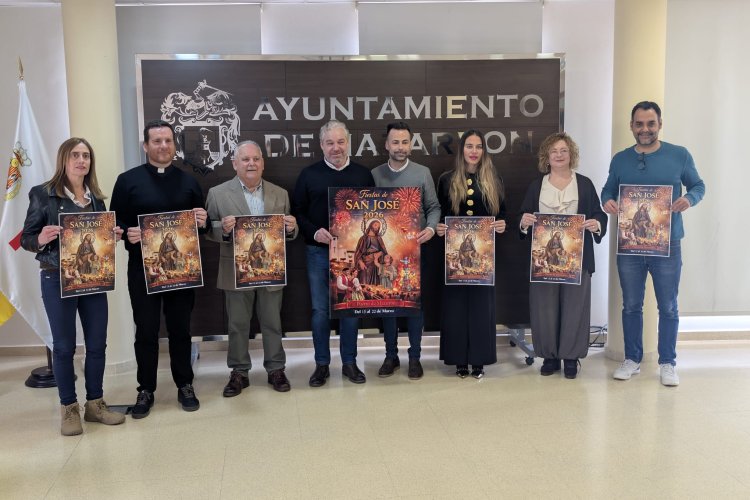 Presentación de las fiestas de San José 2026 de Puerto de Mazarrón