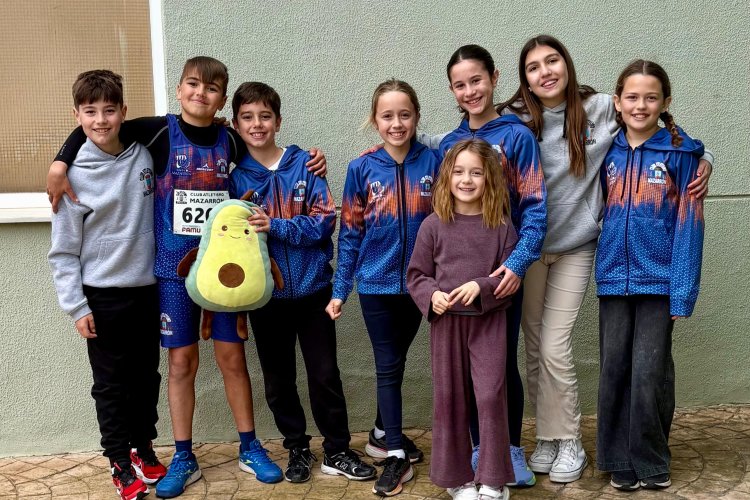 Gran fin de semana para el Club atletismo mazarron con campeones regionales y destacados resultados