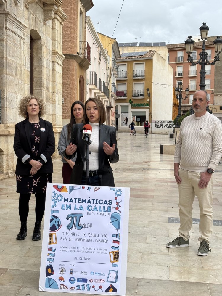 Presentación "Matemáticas en la calle" con motivo del Día del Número Pi