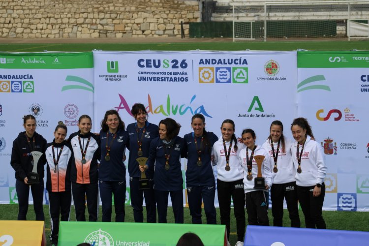 Cristina Dávila Ortiz, tercera en el Campeonato Universitario de Campo a Través con la UCLM