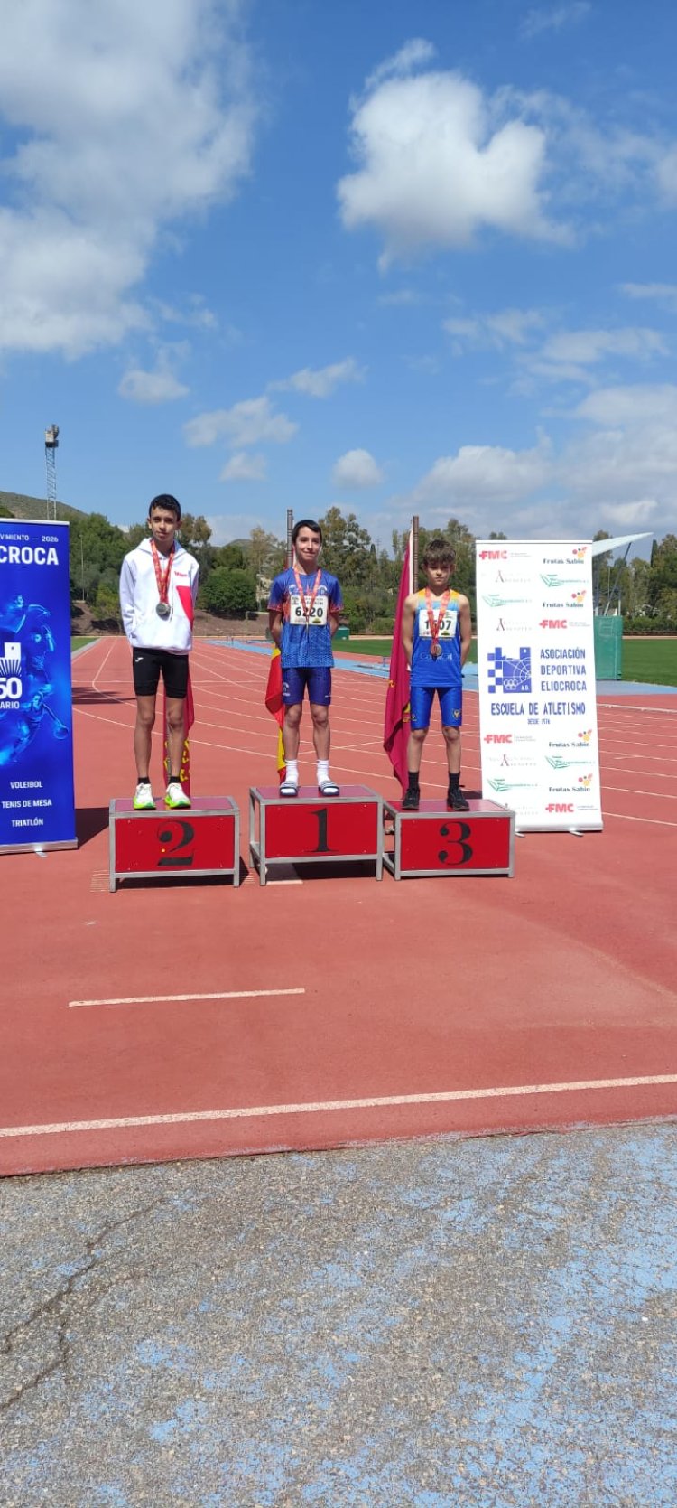 Gran fin de semana para el Club atletismo mazarron con campeones regionales y destacados resultados