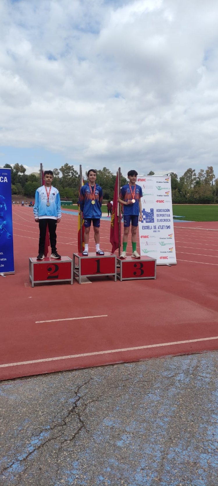 Gran fin de semana para el Club atletismo mazarron con campeones regionales y destacados resultados