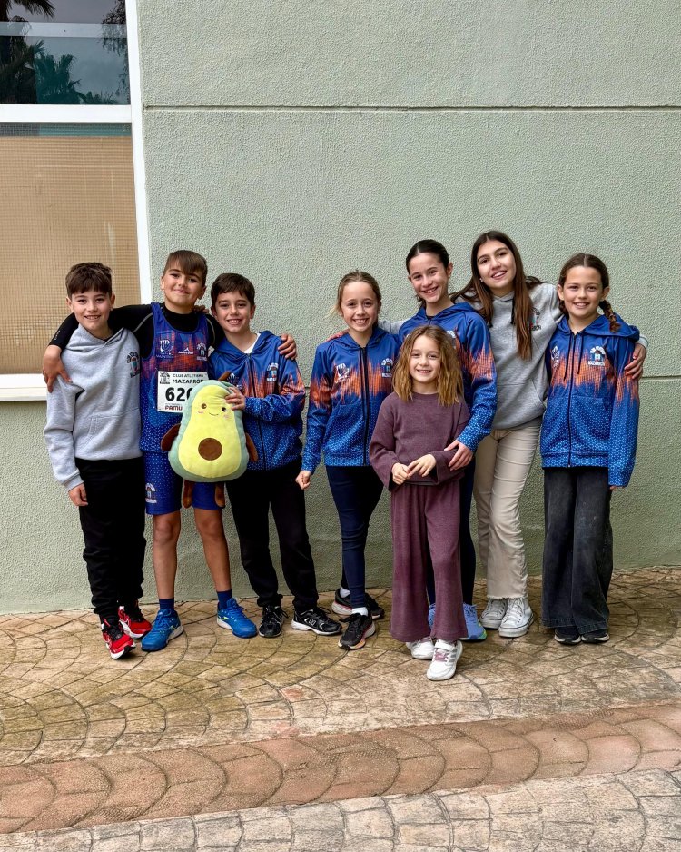 Gran fin de semana para el Club atletismo mazarron con campeones regionales y destacados resultados