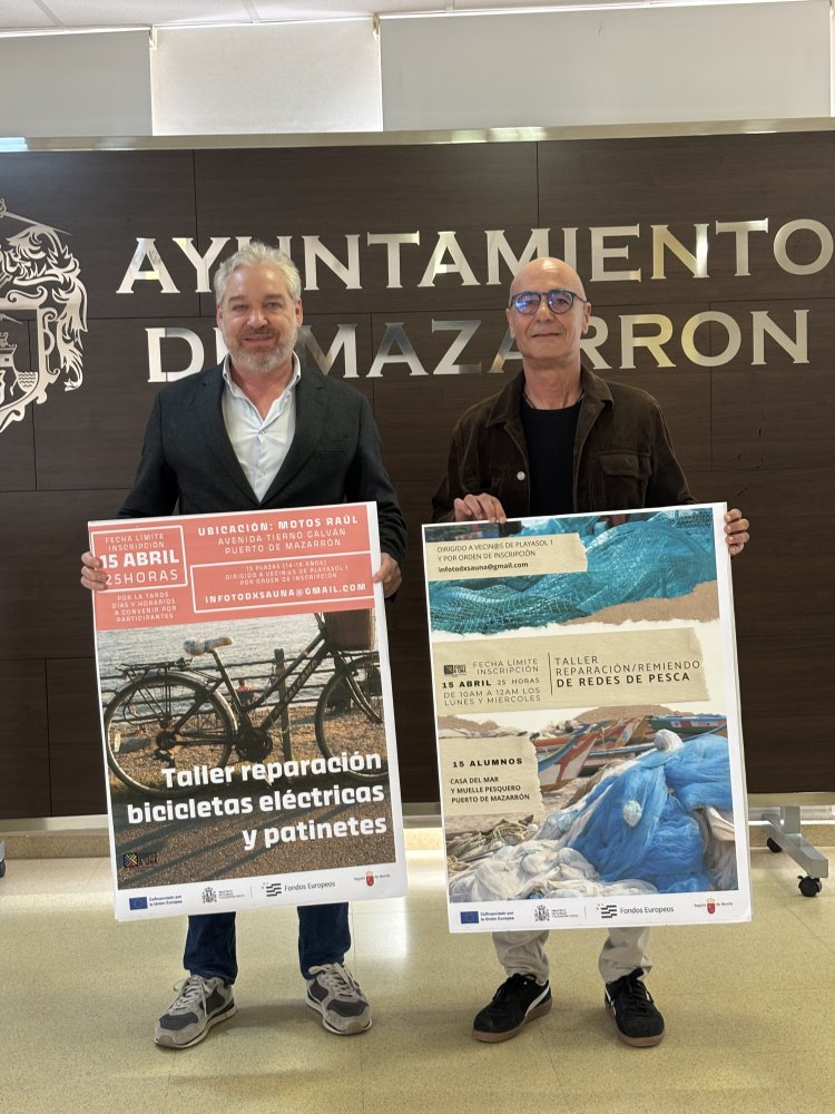 Presentación de los talleres que se organizan para los vecinos de “Playasol I”