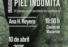 Inauguración de la exposición Piel Indómita  Este 10 de abril a las 19:00h, el Casino de Mazarrón acoge una exposición que invita a mirar el cuerpo desde otro lugar: