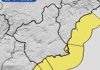 Meteorología advierte de temporal en la costa para mañana jueves (Aviso amarillo)