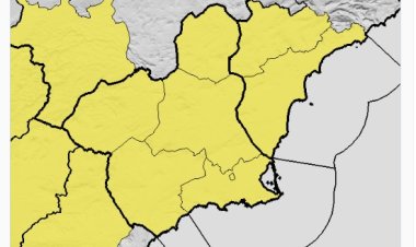 La Agencia Estatal de Meteorología emite avisos amarillos por lluvias en toda la Región para los días 12 y 13 de abril