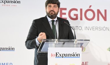 López Miras: "Estamos entre las comunidades que más crecen, más empleo crean y más exportan"