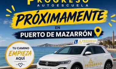 AUTOESCUELA PROGRESO, abre nuevo centro en Puerto de Mazarrón.