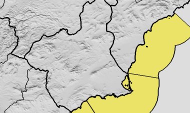 Meteorología advierte de temporal en la costa para mañana jueves (Aviso amarillo)