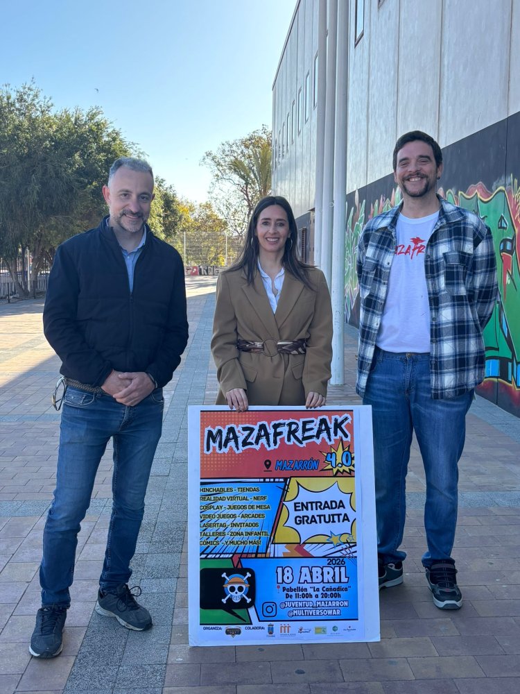 Presentada esta mañana la cuarta edición de Mazafreack, en el pabellón de La Cañadica el 18 de abril