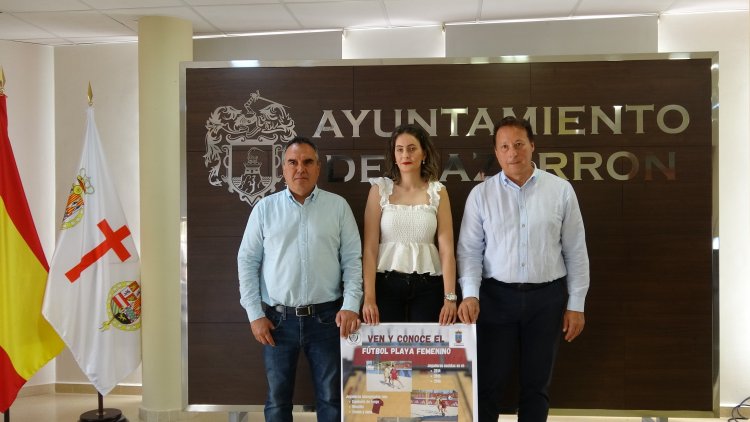 Se presente el el Torneo "Ven y conoce el Fútbol Playa Femenino".