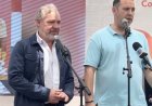 Inauguración esta mañana de las Jornadas de Rojo & Red en el Paseo Agustín Herrerín, en Puerto de Mazarrón