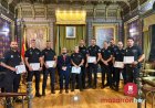 Reconocimiento y honor en las festividades de la Policía Local