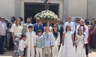 Celebradas esta mañana en Cañada de Gallego la Santa Misa y las Comuniones