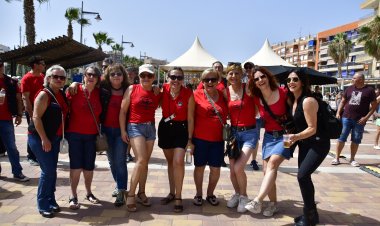I Concentración Motera Patente de Corso en Puerto de Mazarrón esta mañana
