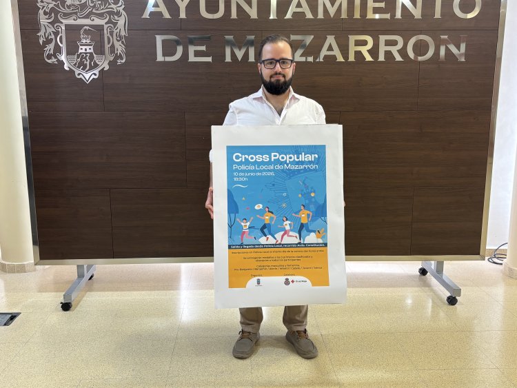 Presentado el Cross Popular de la Policía Local de Mazarrón que será el miércoles 10 de junio