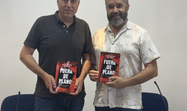 Puerto de Mazarrón acoge la presentación de la novela Fuera de plano de Jesús Boluda del Toro