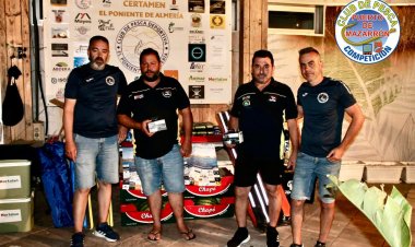 Club de Pesca Puerto de Mazarrón: Magnífico octavo puesto para nuestro Club en el II Certamen El Poniente de Almería