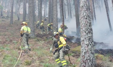 El contingente desplazado a los incendios de Ávila, Toledo y Madrid regresa a la Región tras cumplir su misión de apoyo para la extinción