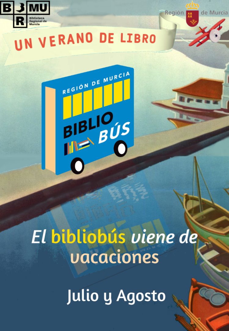 La Biblioteca Regional vuelve a las playas con sus bibliobuses y la campaña ‘Un verano de libro’