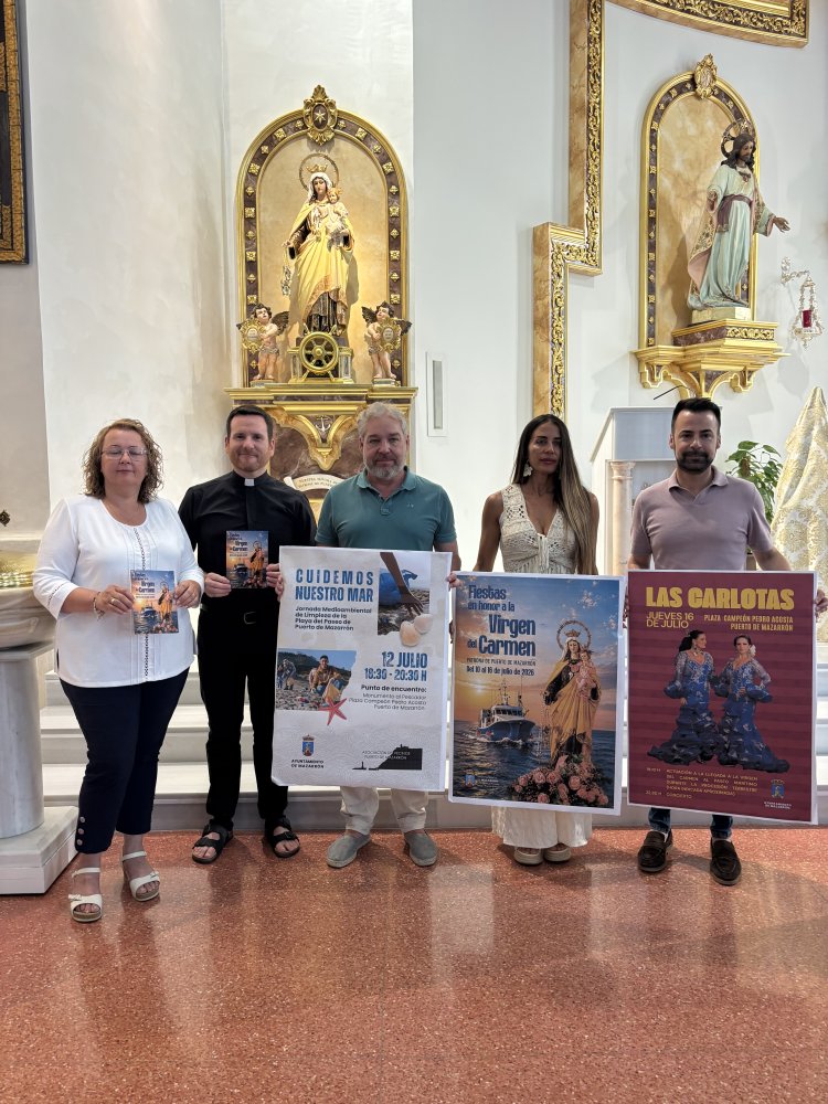 Presentación de las Fiestas en Honor a la Virgen del Carmen 2026
