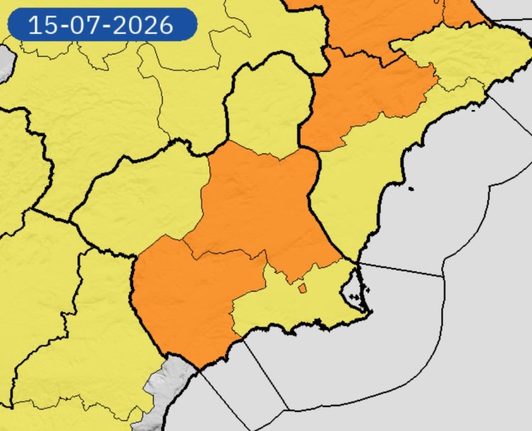 Meteorología advierte de temperaturas de 40º-42ºC el miércoles y emite aviso de nivel naranja