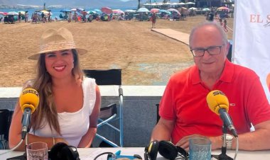 Cadena SER emite su programación desde Puerto de Mazarrón