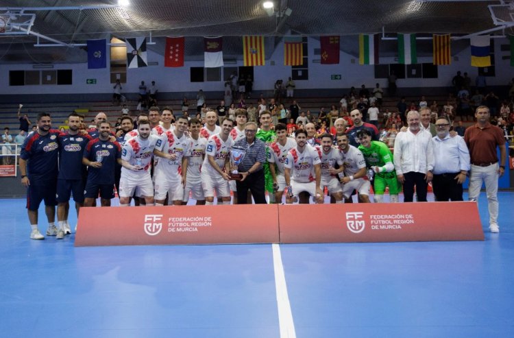 Mazarrón corona a los campeones de la Copa Presidente de fútbol sala