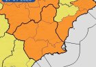 ACTUALIZACIÓN: Meteorología emite aviso naranja por lluvia de 50 litros por metro cuadrado en una hora y 80 litros en 12 horas mañana jueves