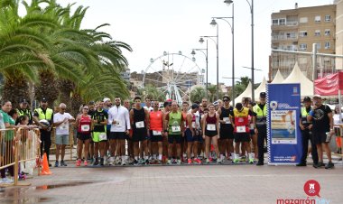 El 5K Bahía de Mazarrón pone a correr al Puerto en la Semana Europea de la Movilidad