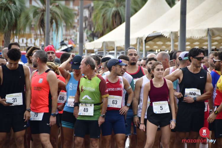 El 5K Bahía de Mazarrón pone a correr al Puerto en la Semana Europea de la Movilidad