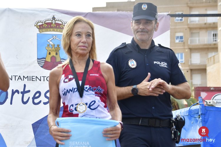 El 5K Bahía de Mazarrón pone a correr al Puerto en la Semana Europea de la Movilidad
