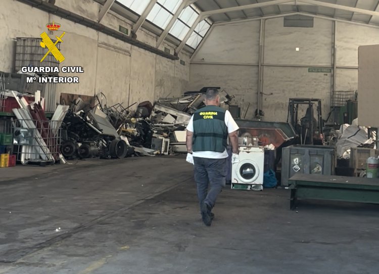 La Guardia Civil esclarece una veintena de delitos y sitúa a Mazarrón entre los municipios afectados