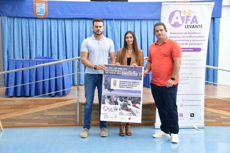 Mazarrón alza la voz por el Alzheimer y pone el foco en las personas afectadas y sus familias