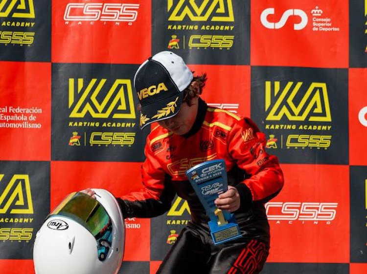El piloto mazarronero Bernardo Mateos gana en el Cesk y se proclama Subcampeón de España.