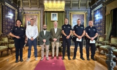 Mazarrón refuerza su Policía Local con la incorporación de tres nuevos agentes