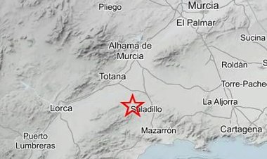 Un terremoto de magnitud 2,4 sacude el entorno de Gañuelas, en Mazarrón