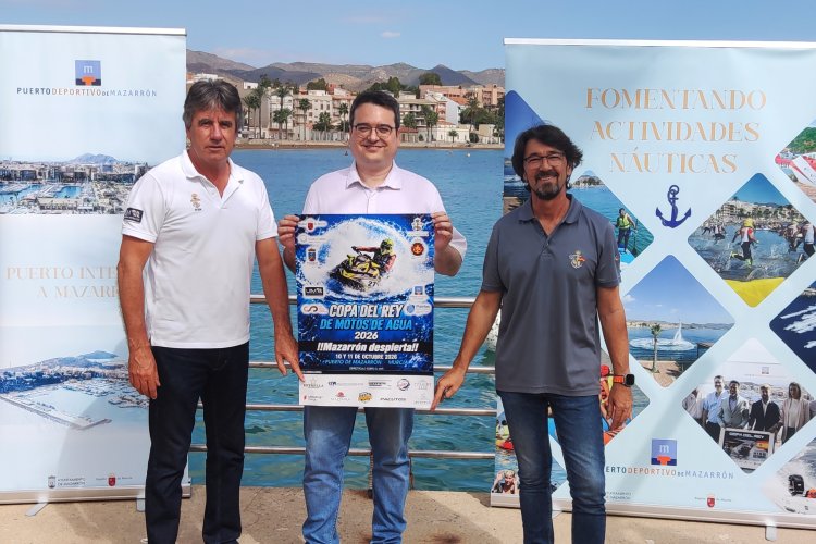 La Copa del Rey de motos de agua se celebra en Puerto de Mazarrón este fin de semana