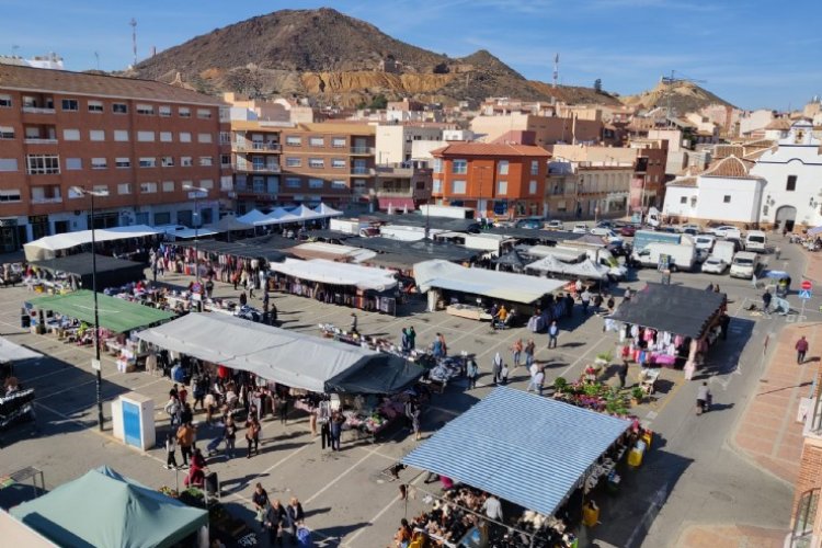 Mazarrón abre el plazo de pago de las tasas de los mercadillos y las plazas de abastos del tercer trimestre